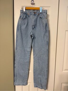 Wrangler Light Blue Relaxed Fit Jeans